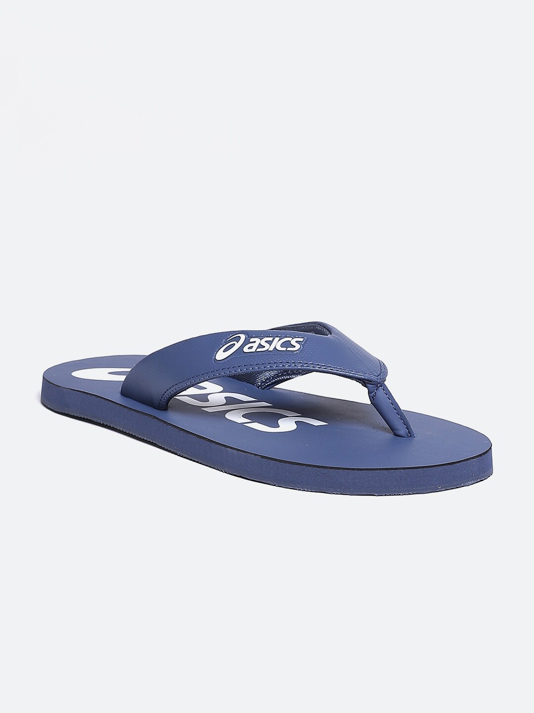 

ASICS Unisex Blue & White Zorian BM Printed Thong Flip-Flops