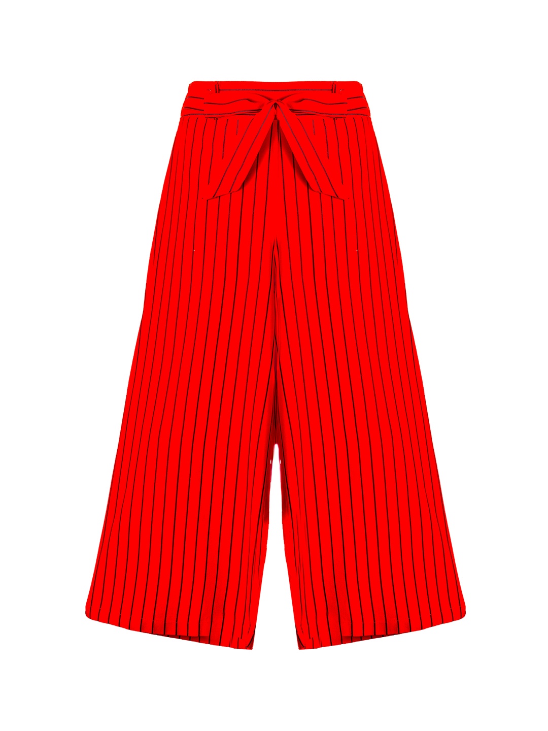 

Hunny Bunny Girls Red Striped Cotton Lounge Pants
