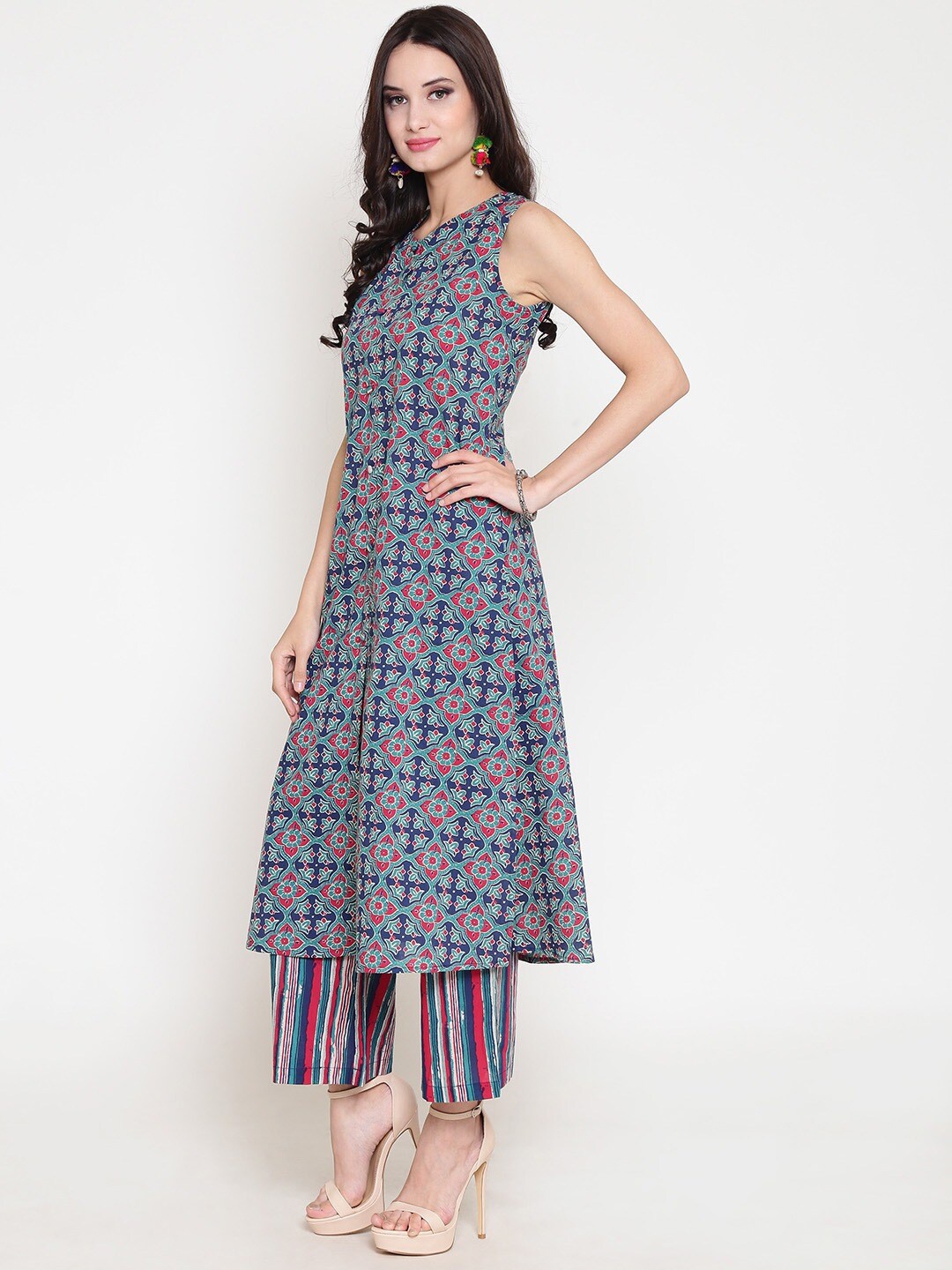 

Sera Women Multicoloured Ethnic Motifs Printed Kurta, Multi
