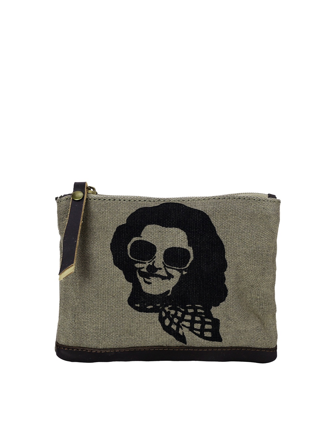 

NEUDIS Green & Olive Green Printed Utility Pouch