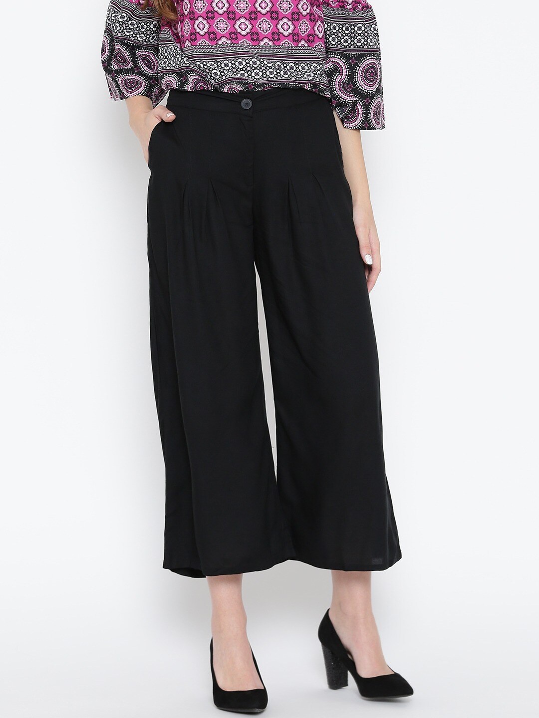

Sera Women Black Palazzos