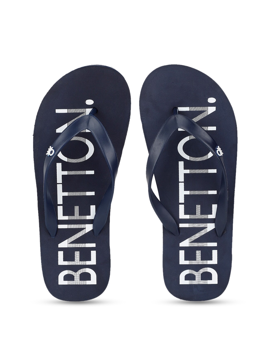 

United Colors of Benetton Men Navy Blue Flip Flops