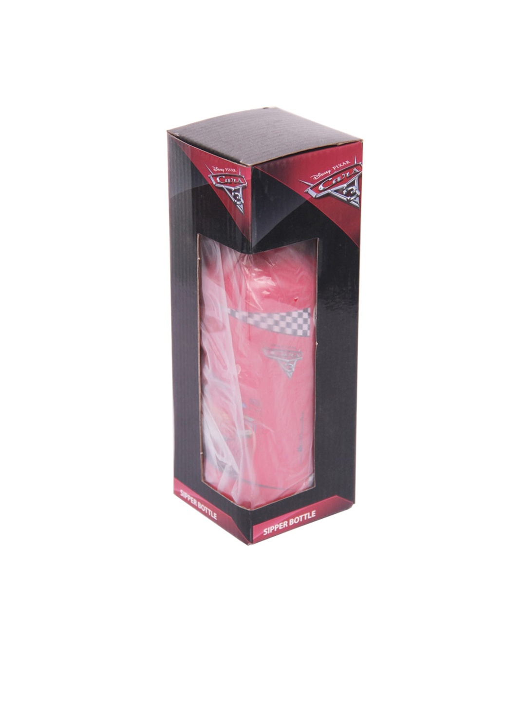 

Disney Girls Red & Black Cars Printed Sipper Water Bottle