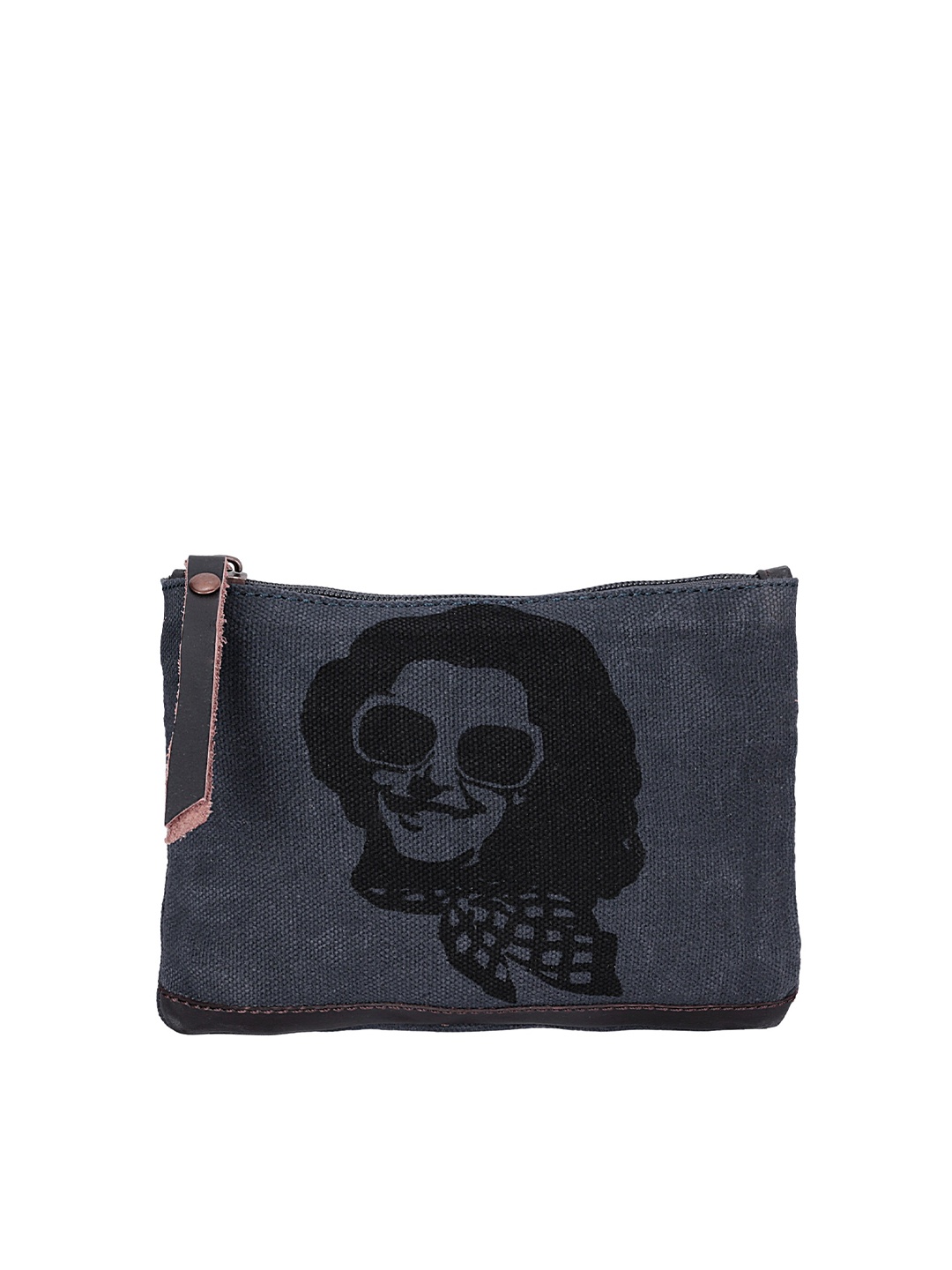 

NEUDIS Blue Printed Two Fold Wallet