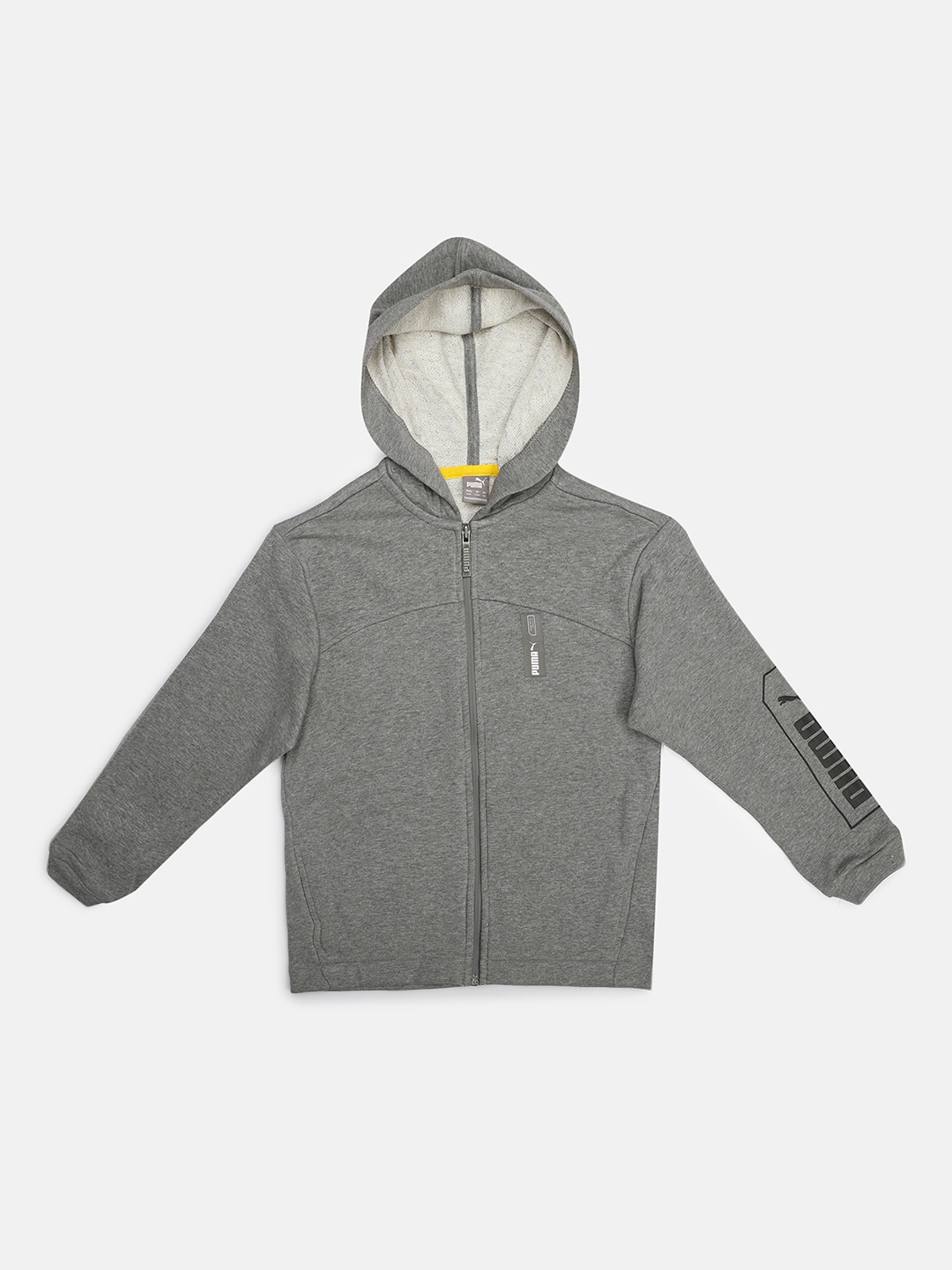 

Puma Boys Grey NU-TILITY Hooded Jacket B