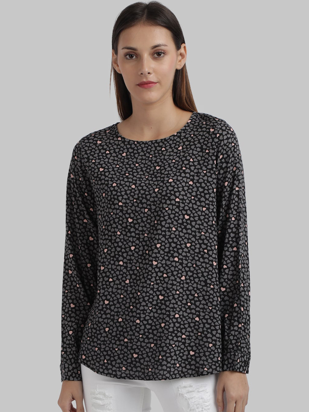 

Parx Black Regular Top