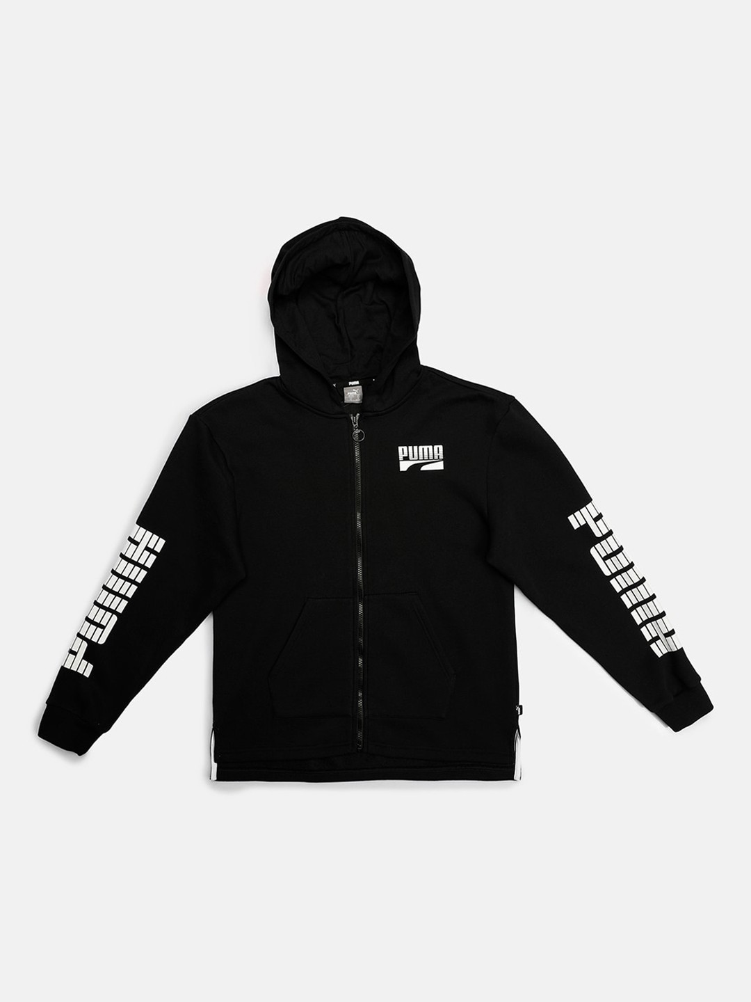 

Puma Boys Black Brand Logo Sporty Jacket