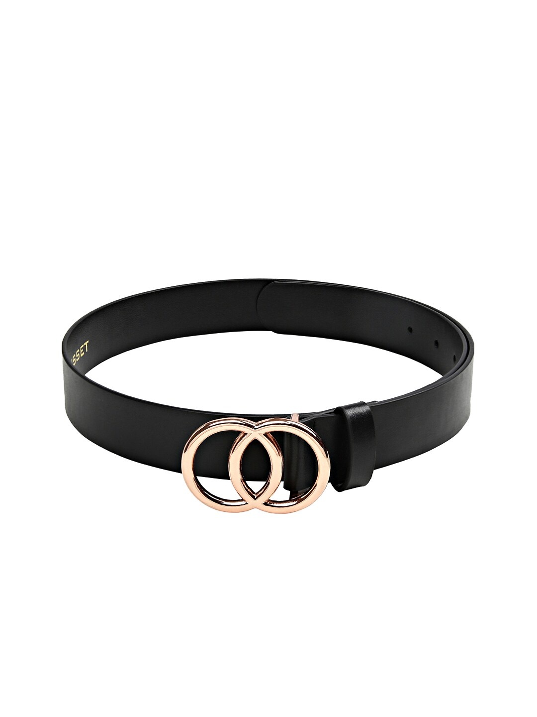 

CRUSSET Women Black Solid Belt