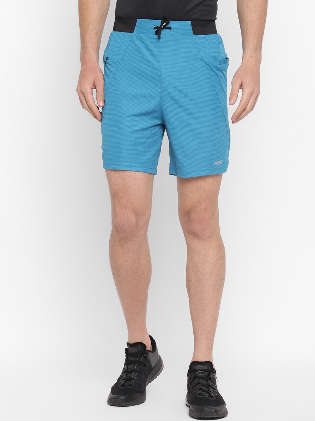 

FURO by Red Chief Men Blue Solid Regular Fit Sports Shorts