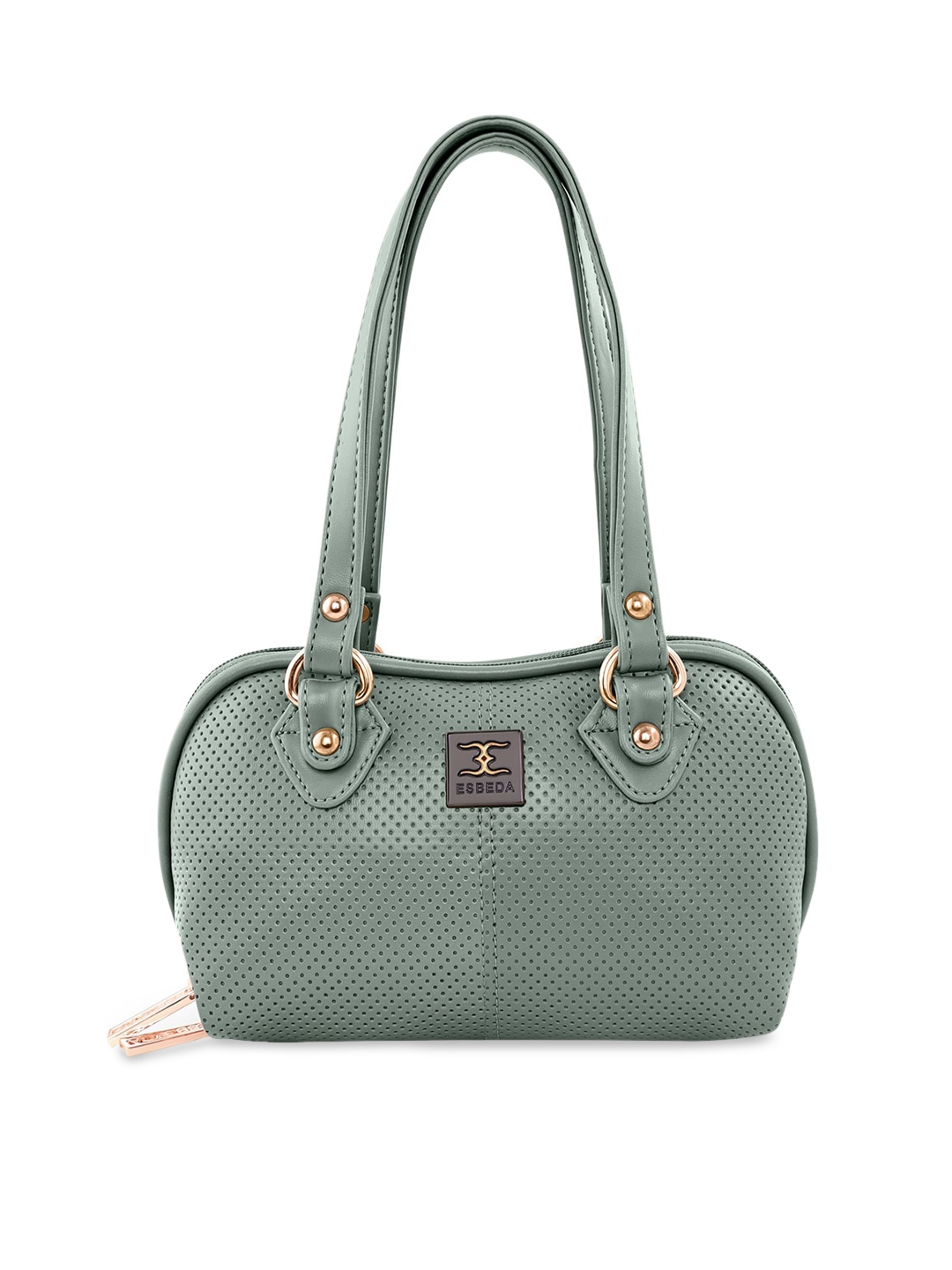 

ESBEDA Olive Green Solid Shoulder Bag