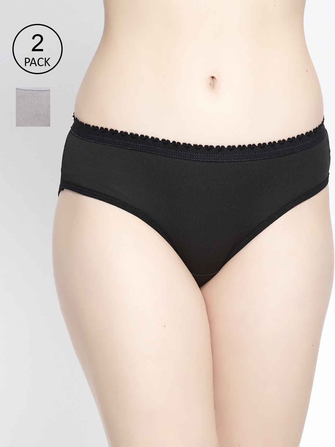 

GRACIT Women Pack of 2 Assorted Briefs PW28-01-22
