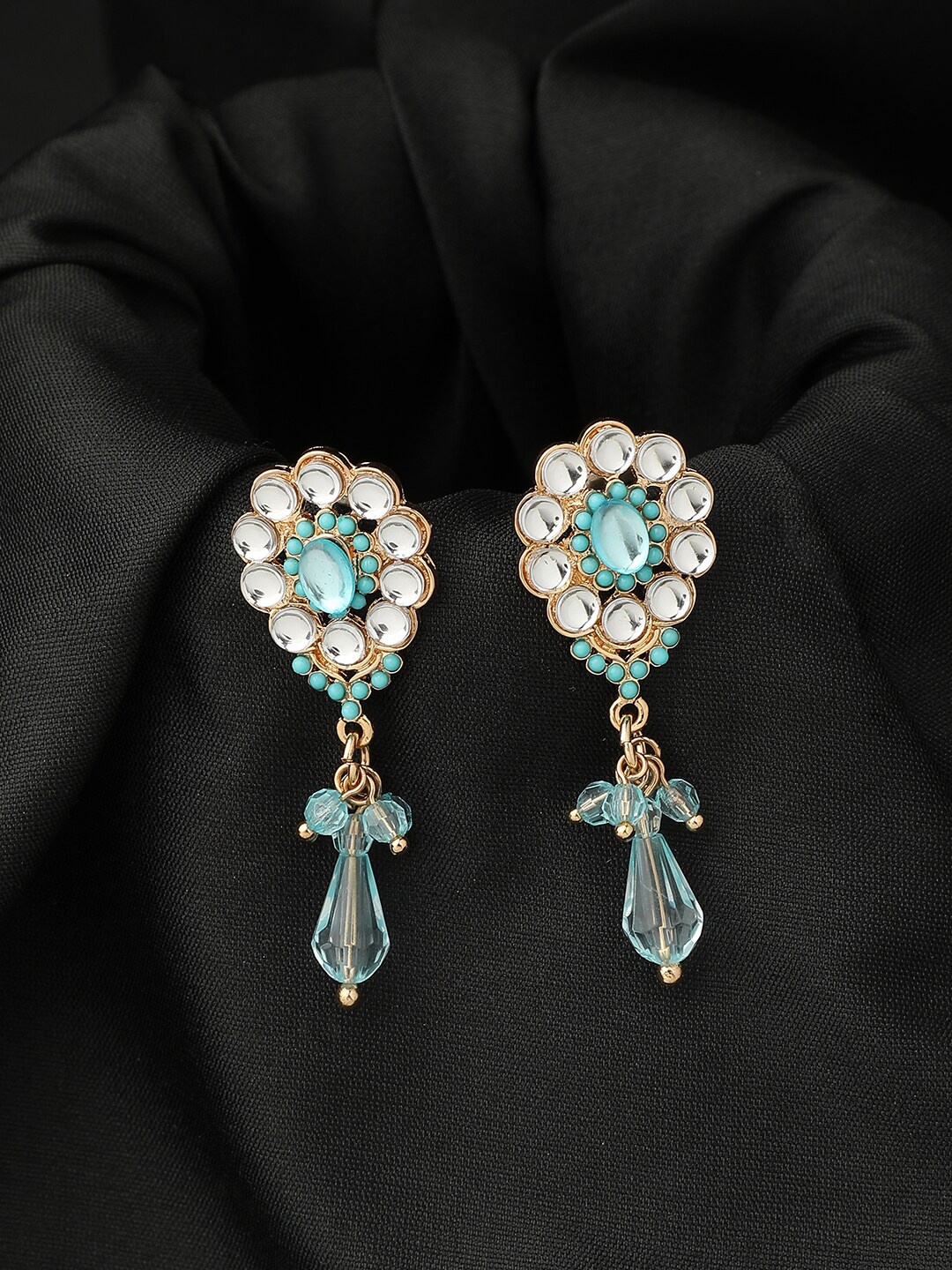 

Accessorize London Women Kundan Earrings, Gold