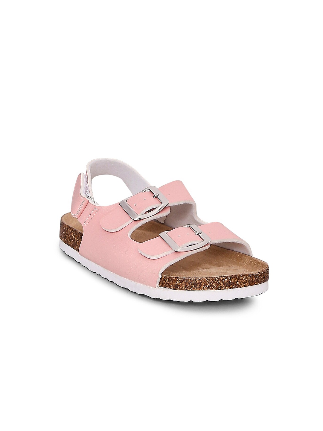 

Pantaloons Junior Girls Pink & Brown Sports Sandals