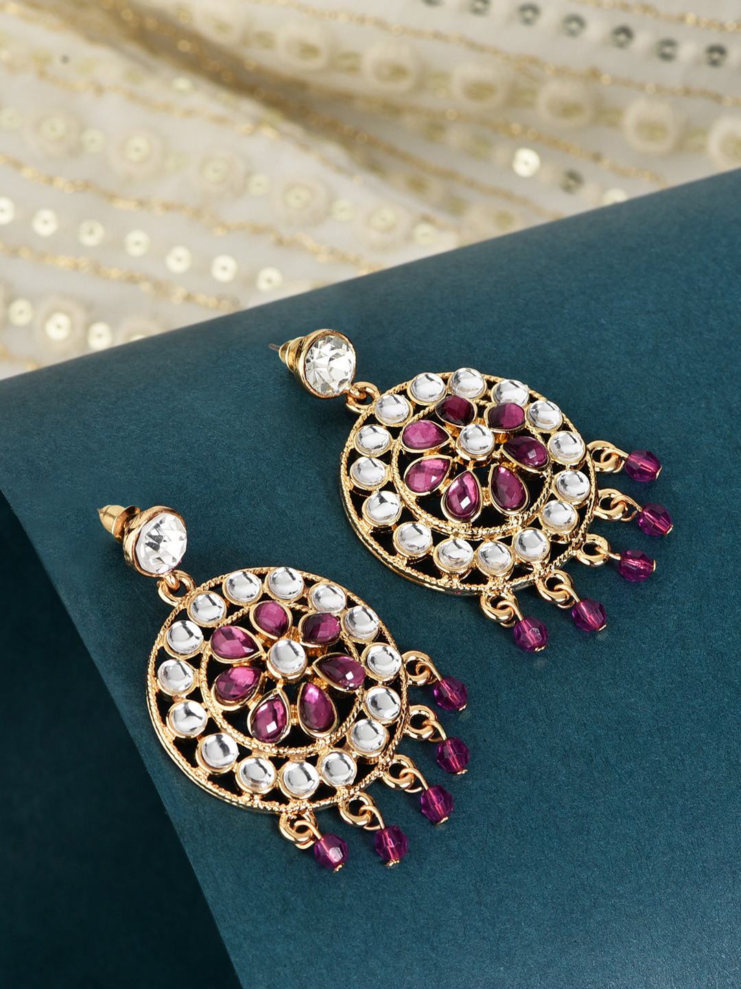 

Accessorize Pink Contemporary Drop Earrings
