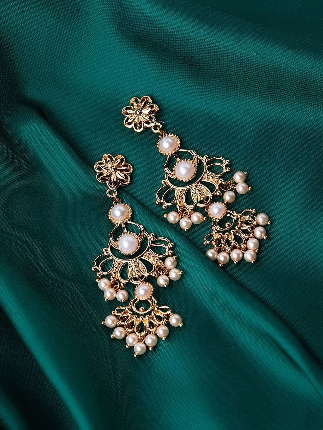 

Accessorize Gold Contemporary Drop Earrings