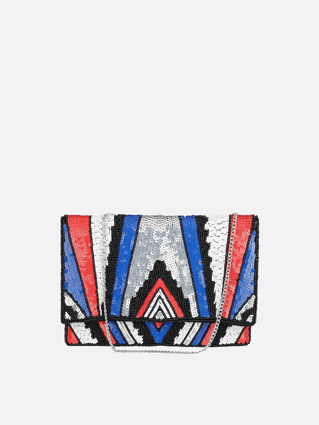 

Aditi Wasan Multicoloured Embellished Purse Clutches, Multi
