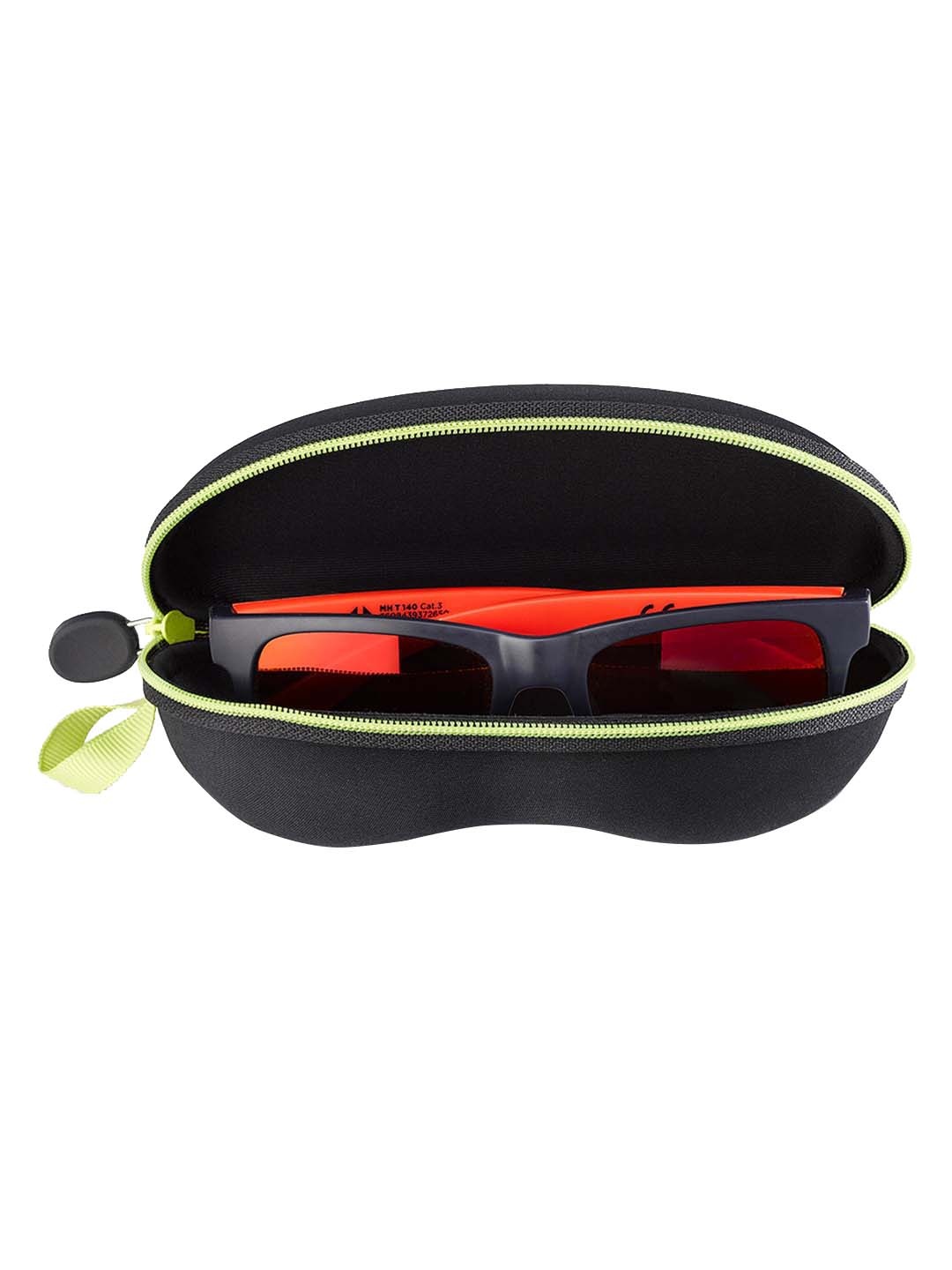 

Quechua By Decathlon Kids Black & Green Solid Rigid Sunglasses Case