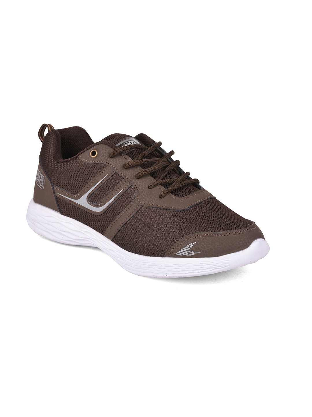 

Liberty Men Brown Mesh Running Shoes