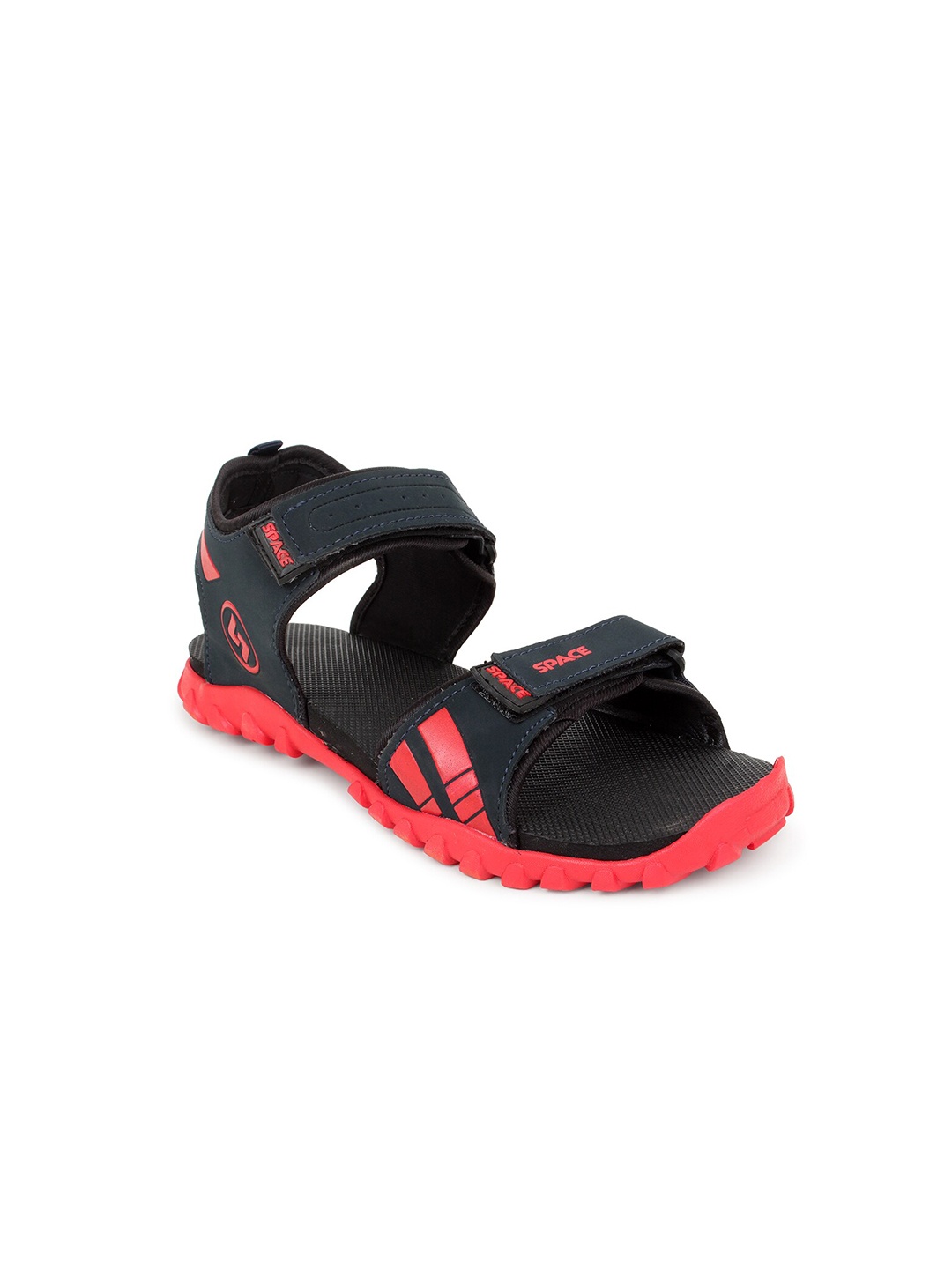 

Space Men Navy Blue & Red Comfort Sandals