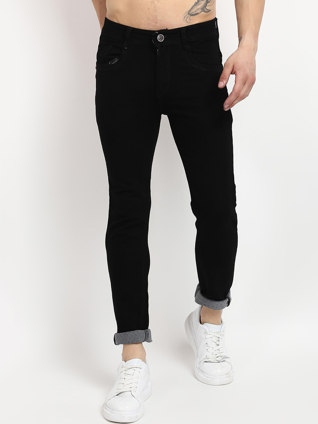

V2 Value & Variety Men Black Jeans