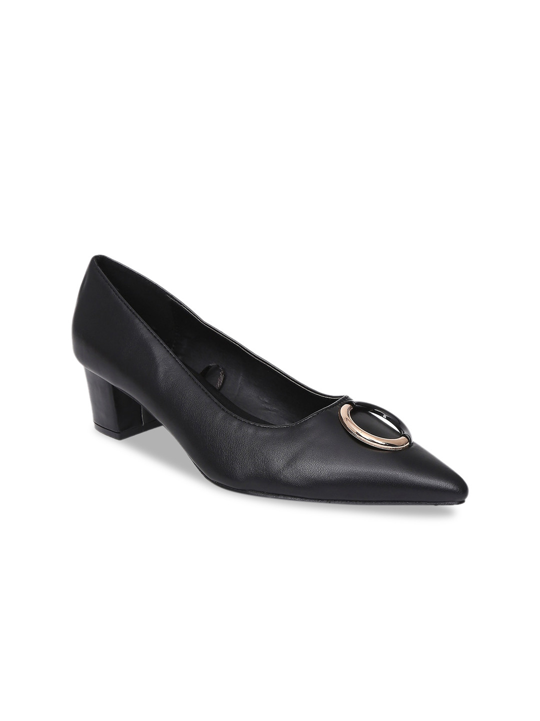 

Forever Glam by Pantaloons Women Black Solid Pumps