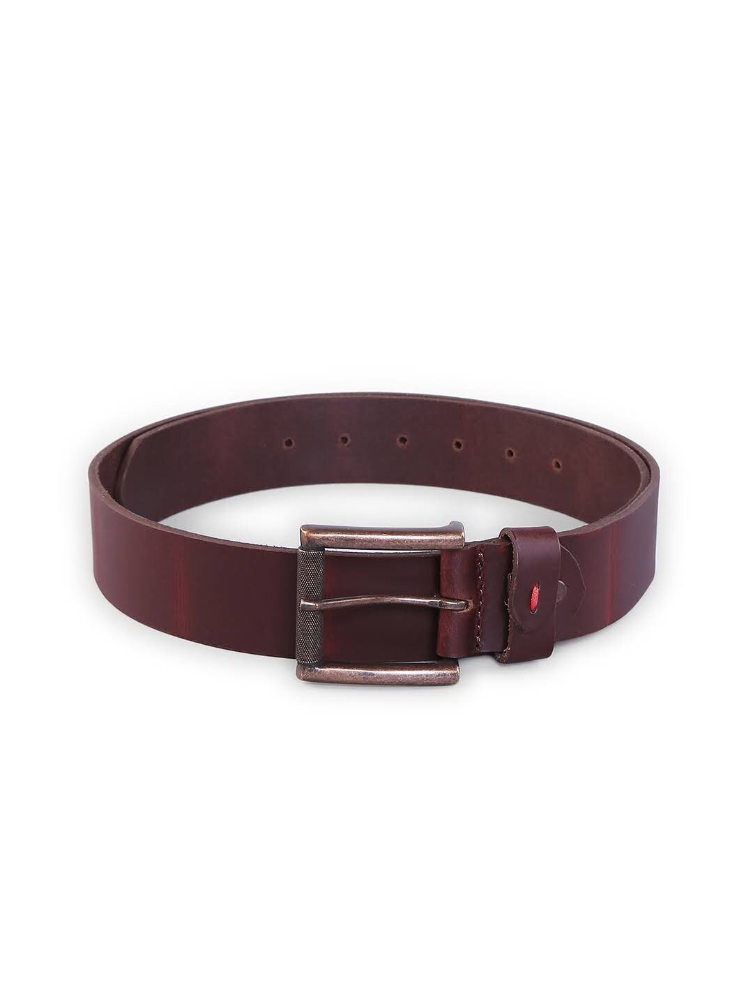 SPYKAR Men Brown Solid Leather Belt