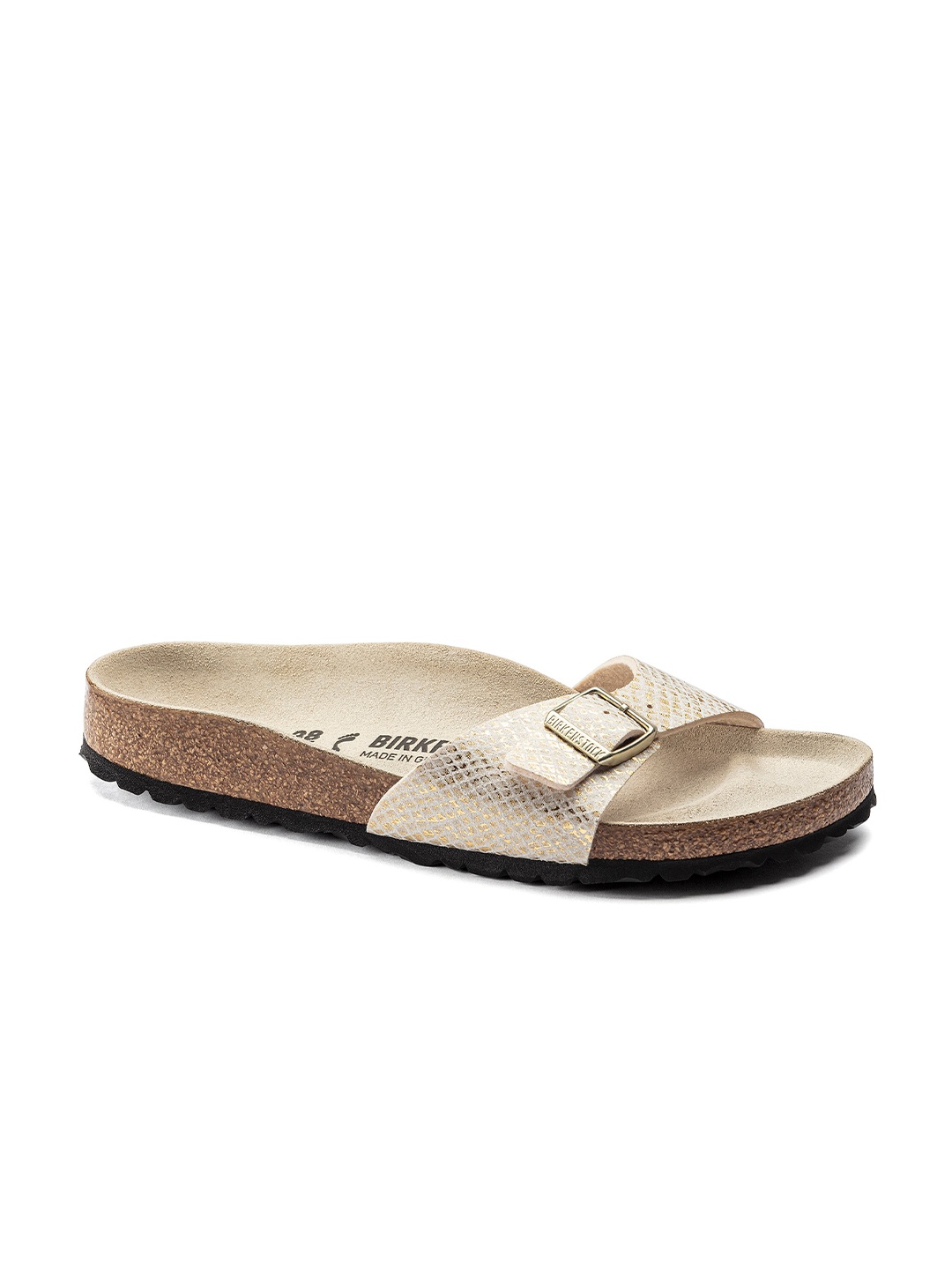 

Birkenstock Women Madrid Micro Fibre White Narrow Width Sandals