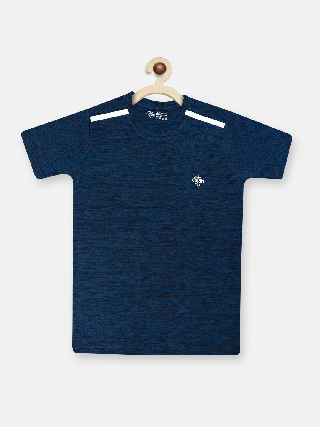 

CHIMPRALA Boys Navy Blue Training or Gym T-shirt