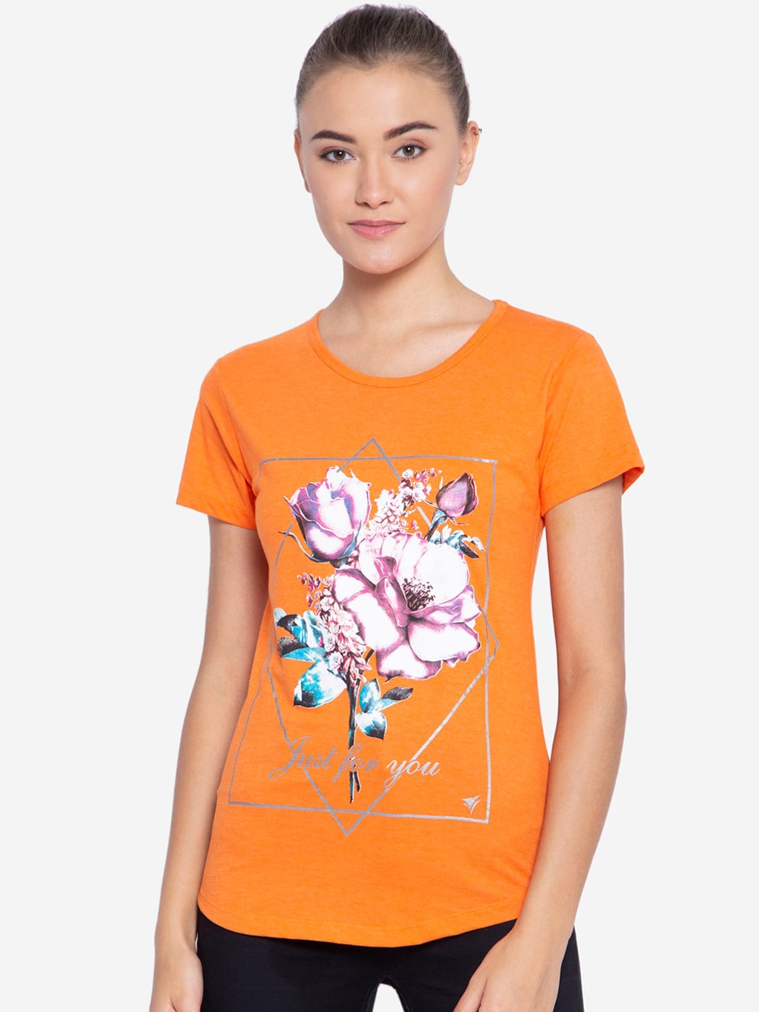 

NEVA Orange Regular Top