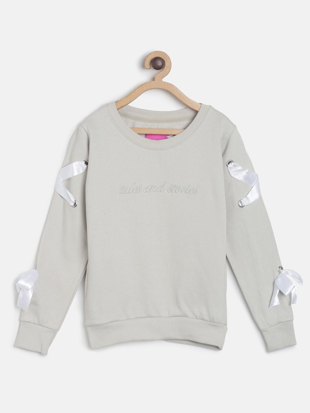 

TALES & STORIES Girls Grey Sweatshirt