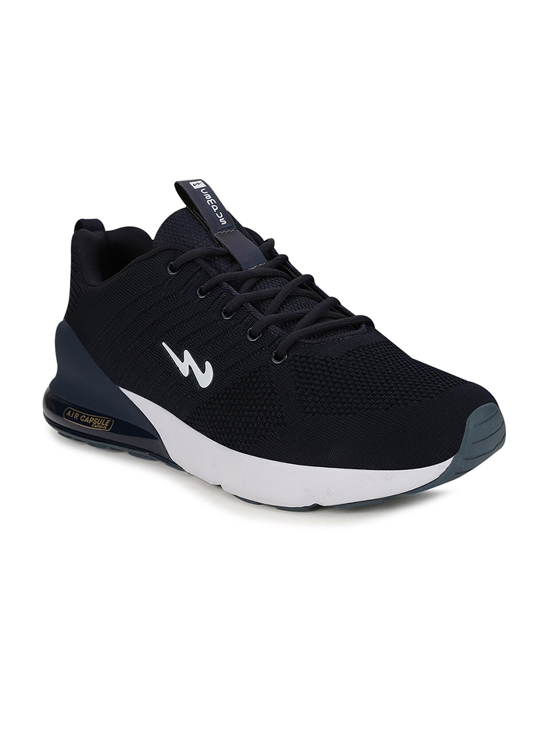 

Campus Men Navy Blue Mesh Road Running Shoes