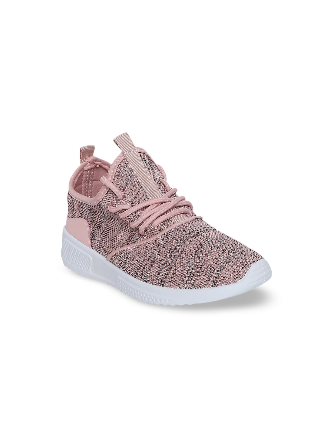 

Pantaloons Junior Girls Pink Woven Design Sneakers