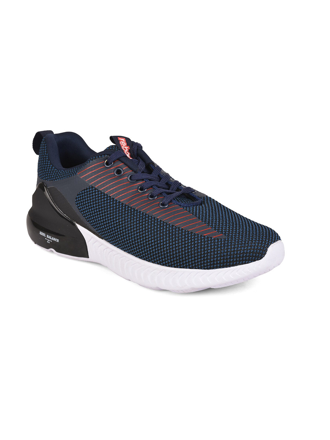 

Liberty Men Navy Blue Mesh Running Shoes