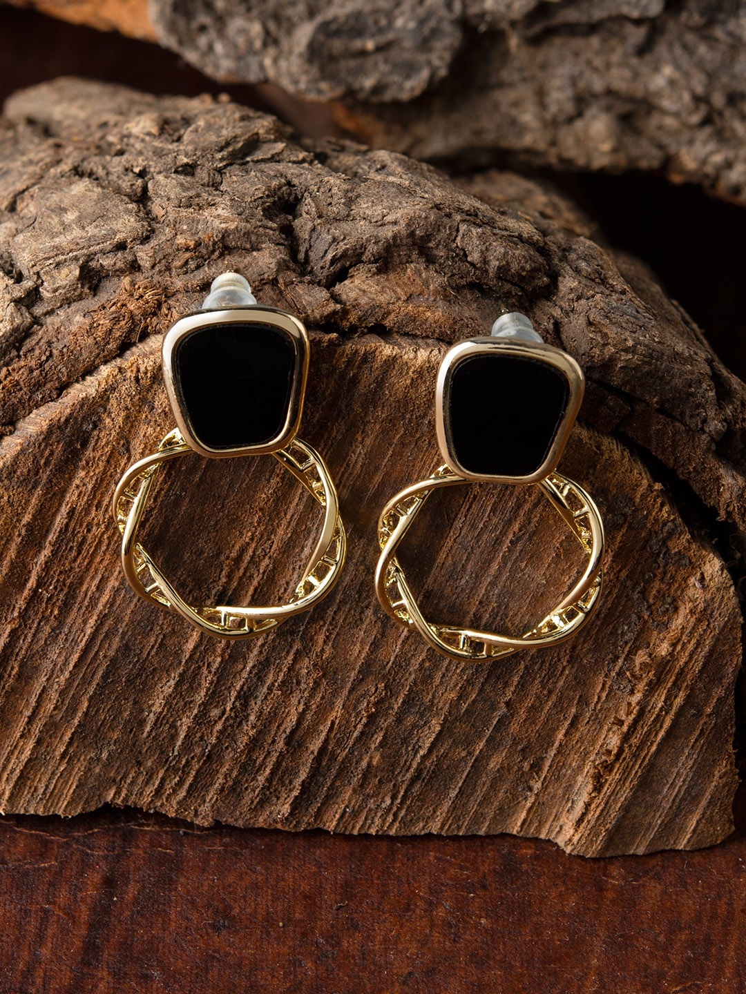 

E2O Gold Quirky Drop Earrings