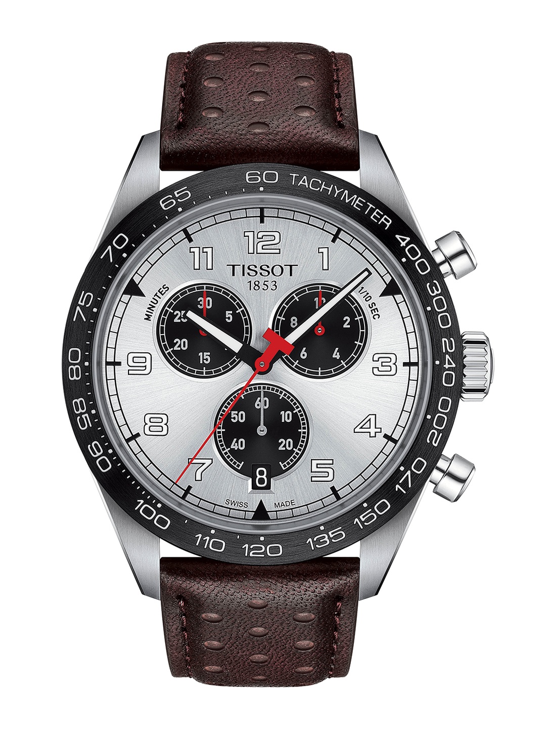 

TISSOT Men Silver-Toned Analogue Watch T1316171603200