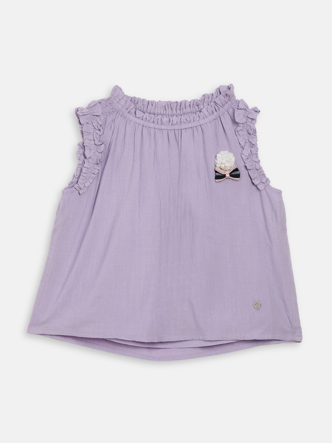 

ELLE Girls Purple A-Line Top