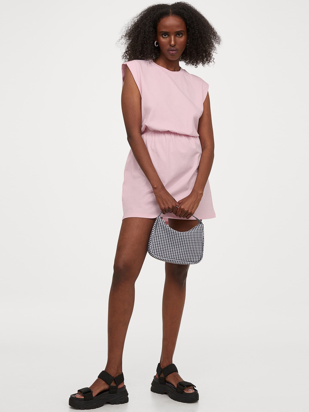 

H&M Pink Jersey Dress