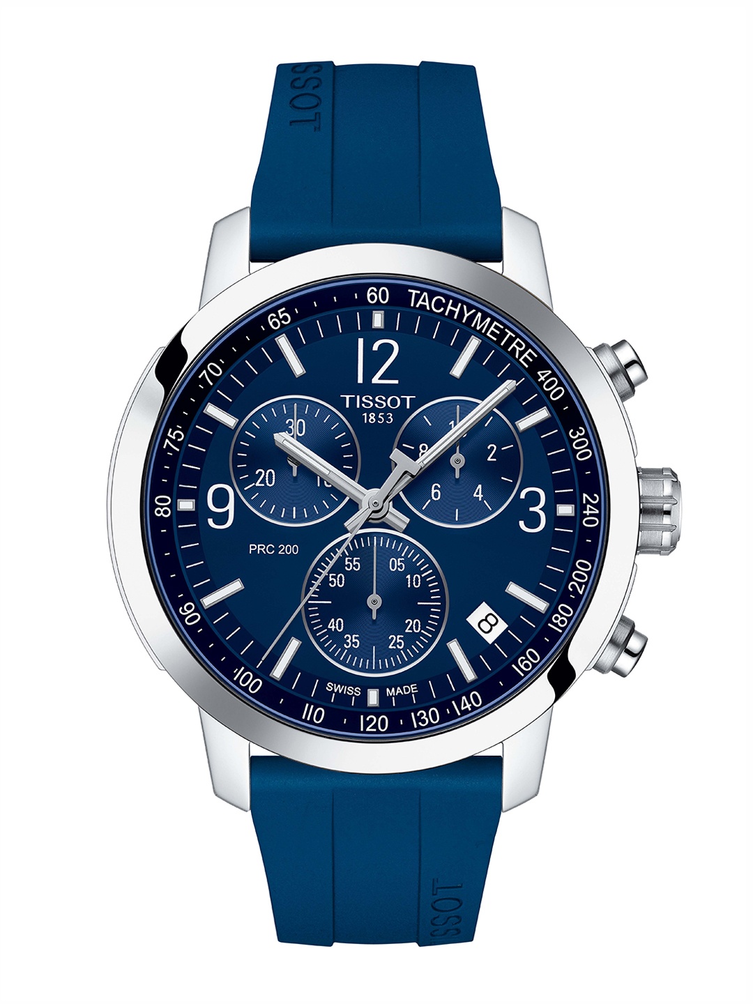 

TISSOT Men Blue PRC 200 Chronograph Analogue Watch T1144171704700