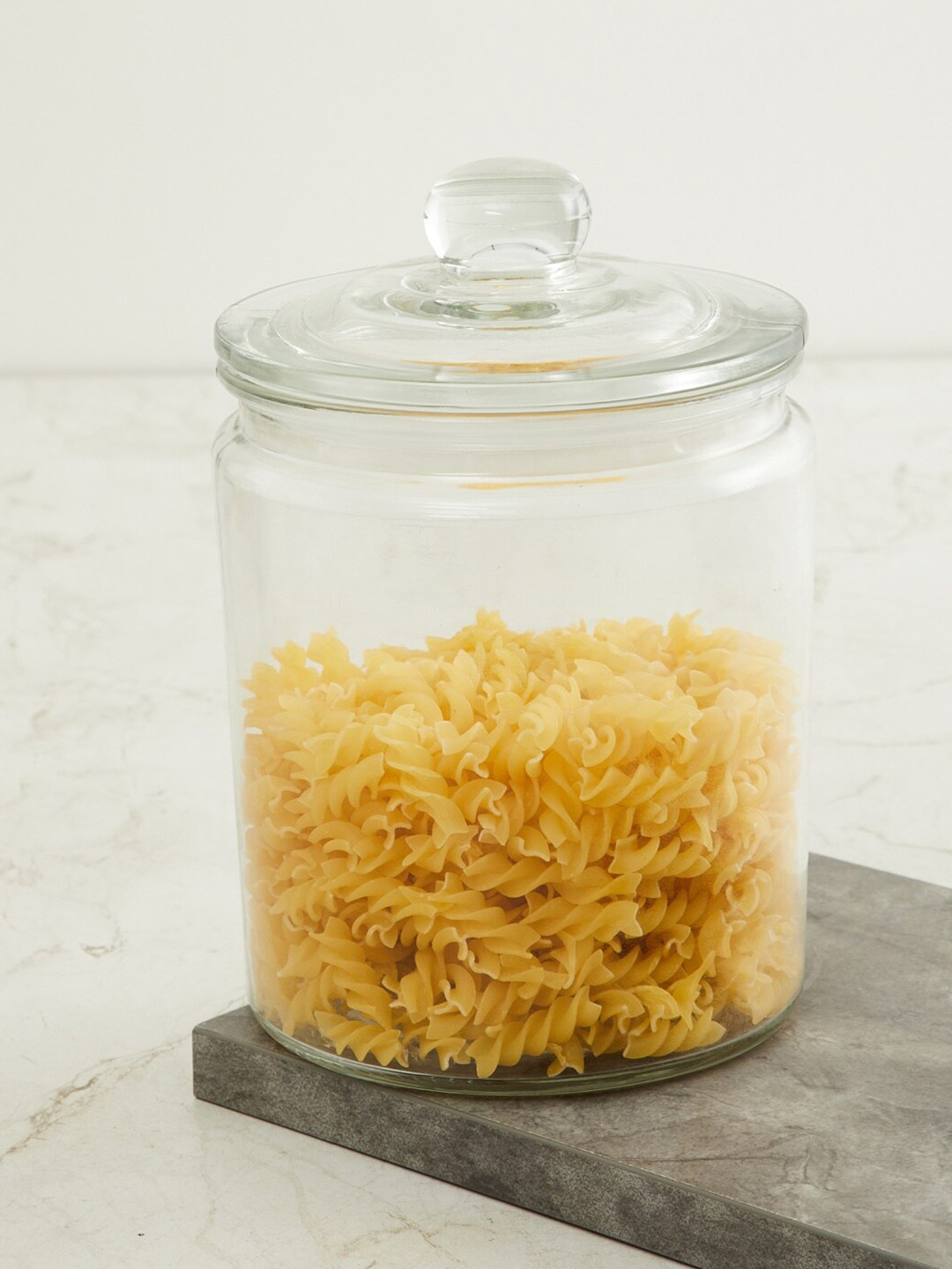 

Home Centre Transparent Solid Glass Jar 1.8 L