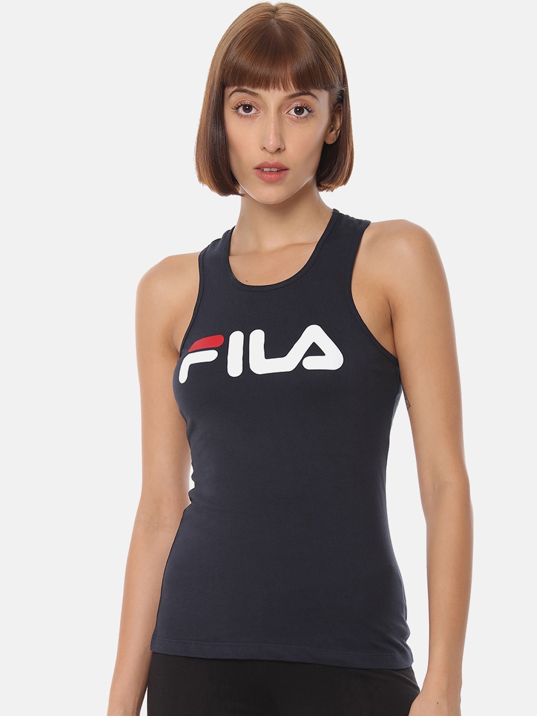 

FILA Daisy Printed Tank Top, Blue