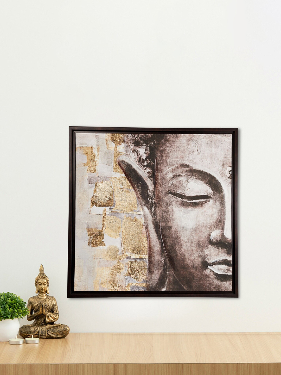 

Home Centre Beige & Brown Artistry Buddha Picture Frame