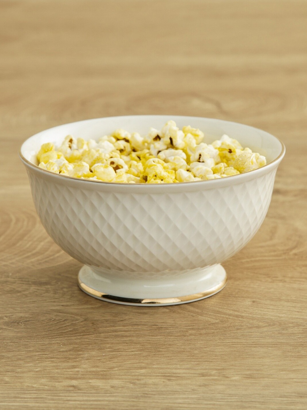 

Home Centre White Divine Ceramic Cereal Bowl
