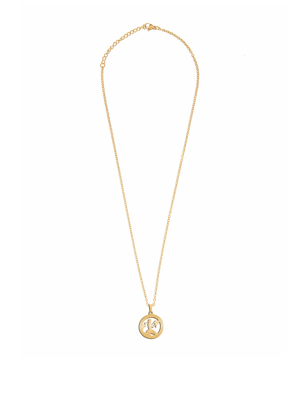 

Moon Dust Gold-Plated Virgo Zodiac Pendant Necklace