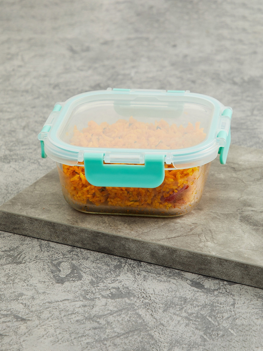 

Home Centre Transparent Solid Food Storage Container 520ml