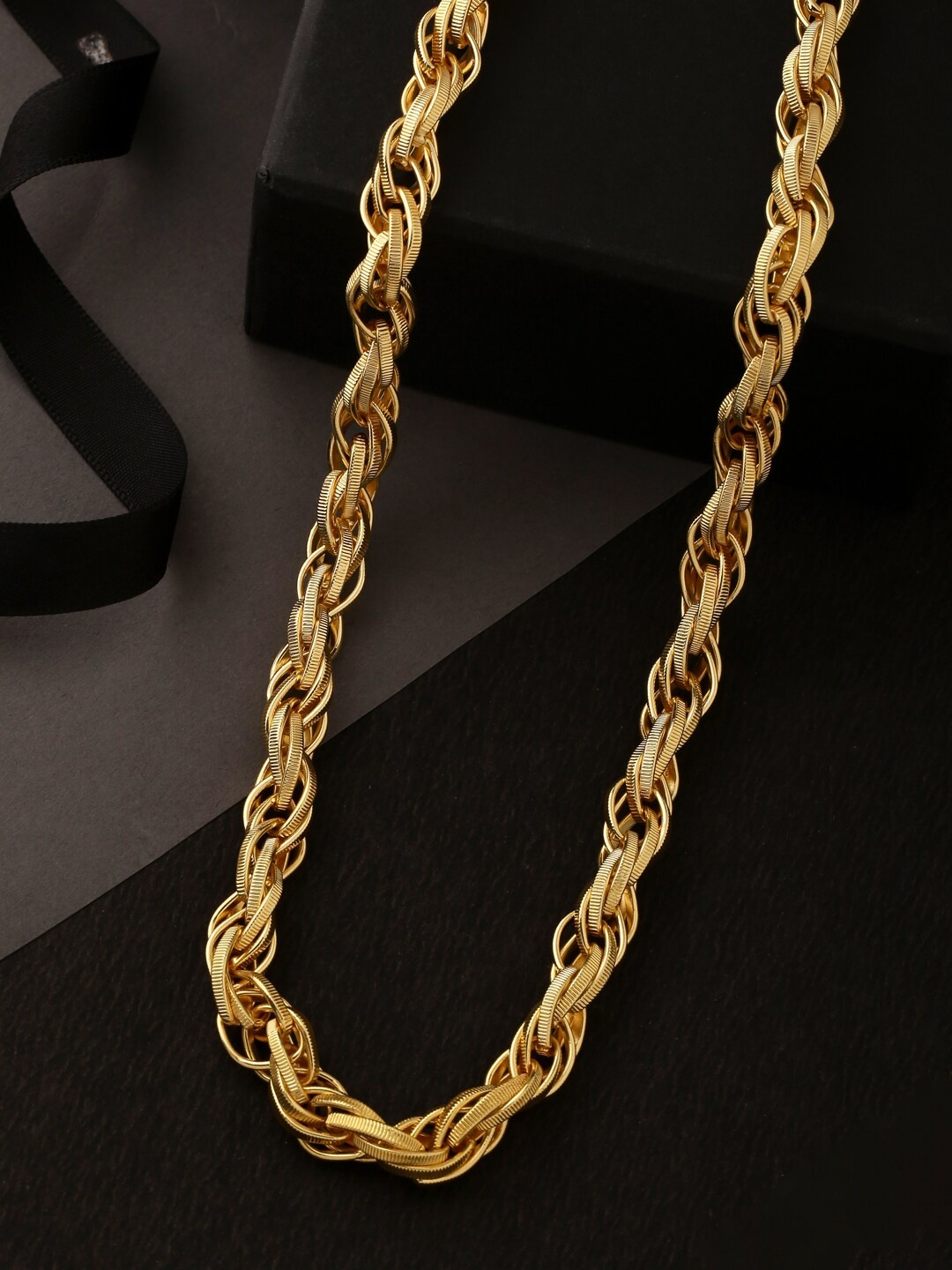

Tistabene Men Gold-Plated Handmade Chain