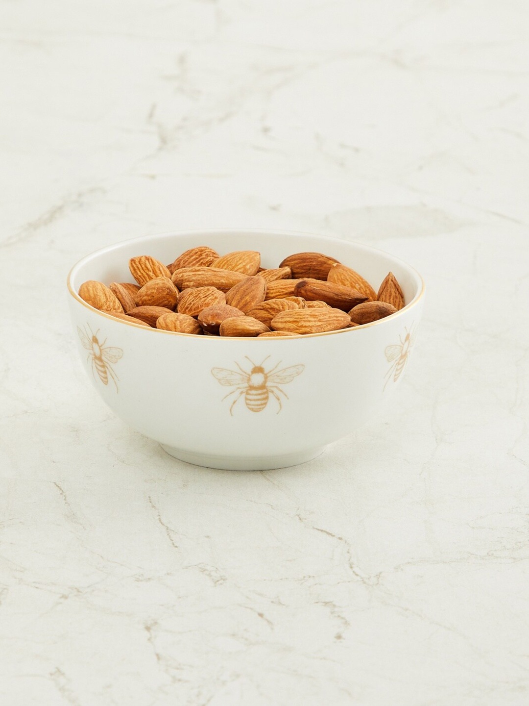 

Home Centre White & Yellow Get The Look Honeybee Cereal Bowl