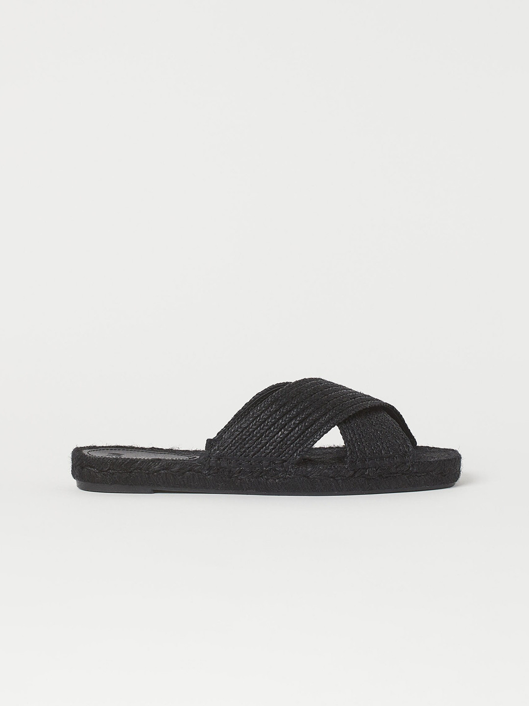 

H&M Womans Black Espadrilles