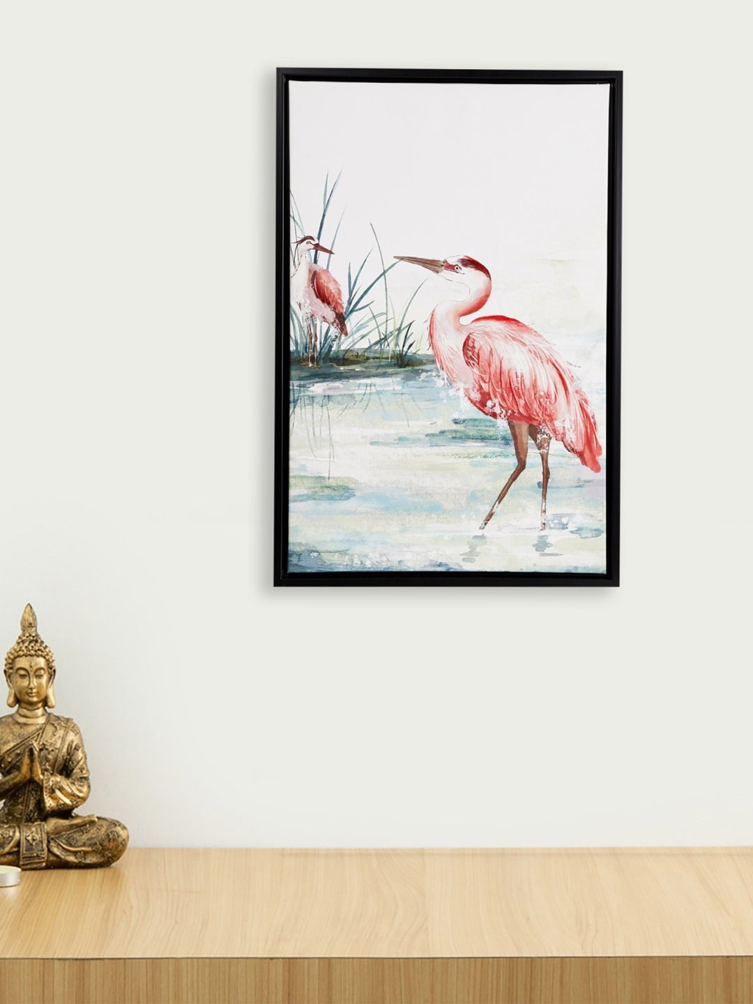 

Home Centre Pink Mezzuna Stork Picture Frame