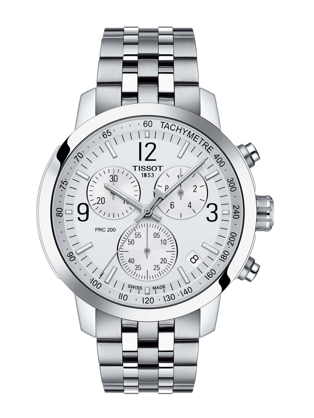 

TISSOT Men Silver-Toned Analogue Watch T1144171103700