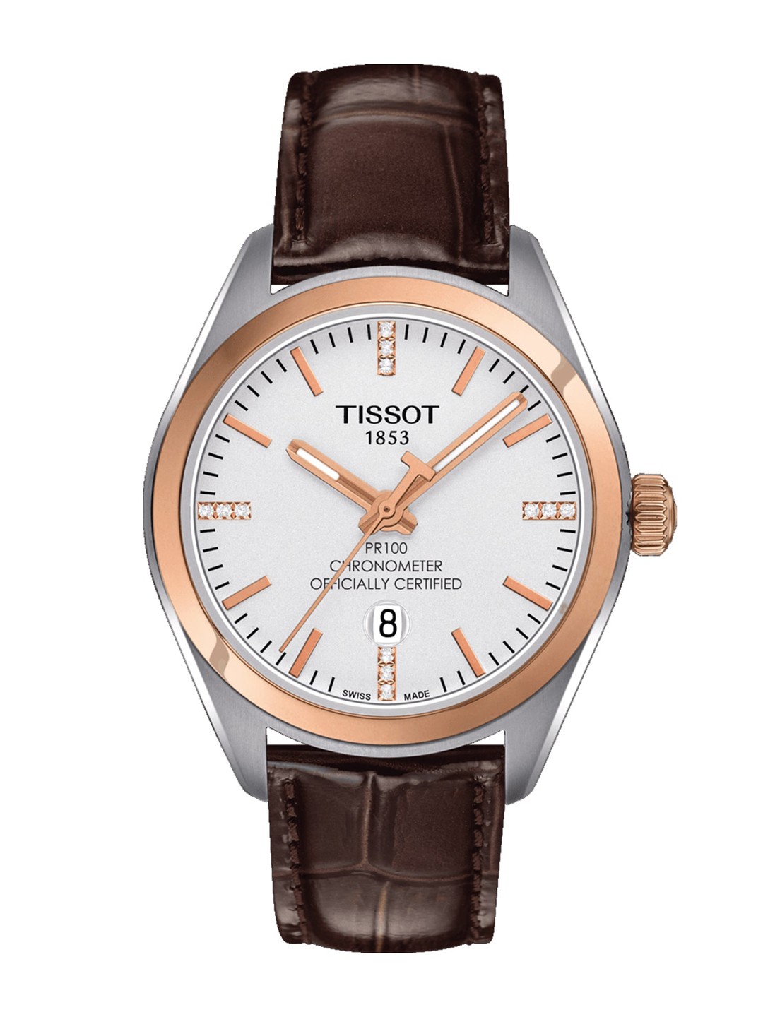 

TISSOT Women Silver-Toned Analogue Watch T1012512603600